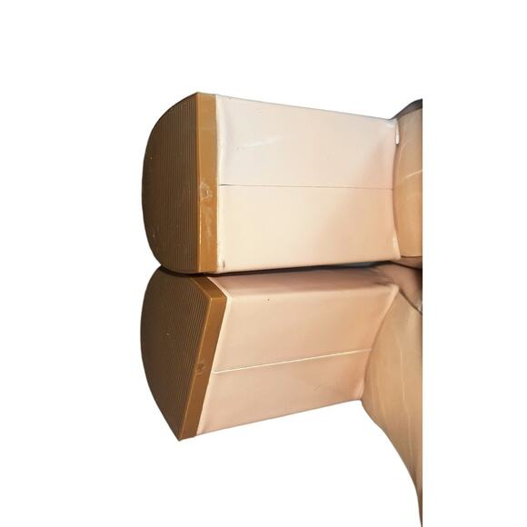 Fairy Grunge Nude Platforms Chunky Block Heels Retro Mary Jane Party Pumps Sz 9 - Picture 12 of 14